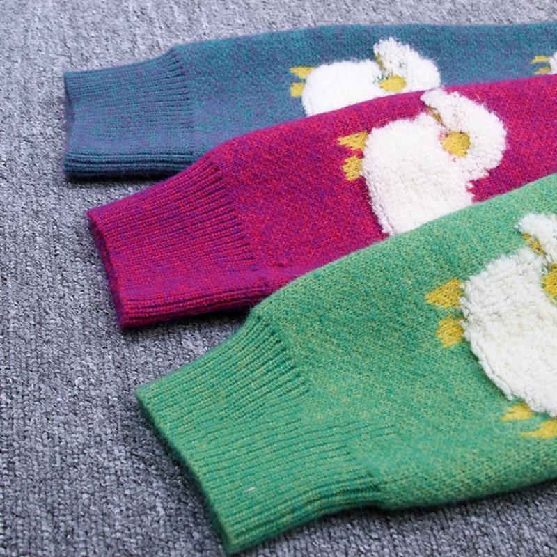 Fluffy Sheep Button Knit Cardigan