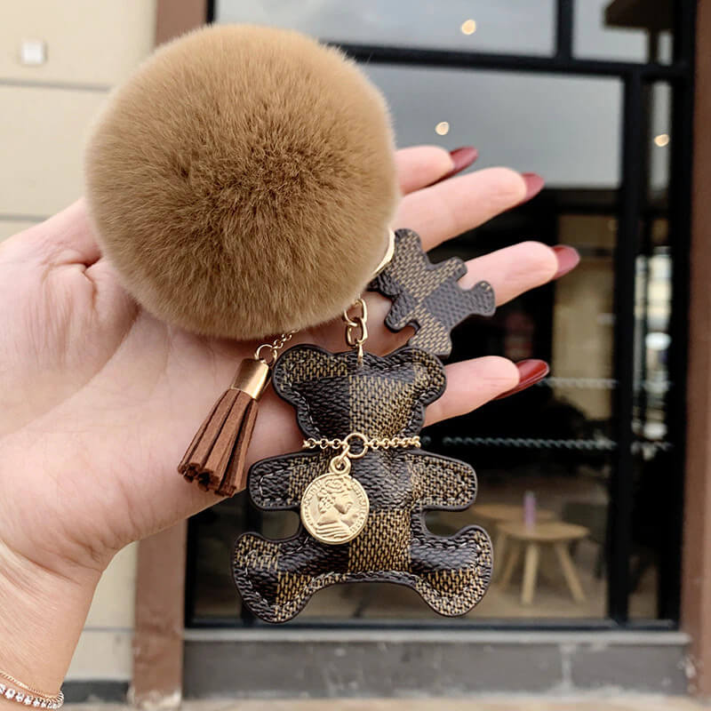 Chic Teddy Keychain