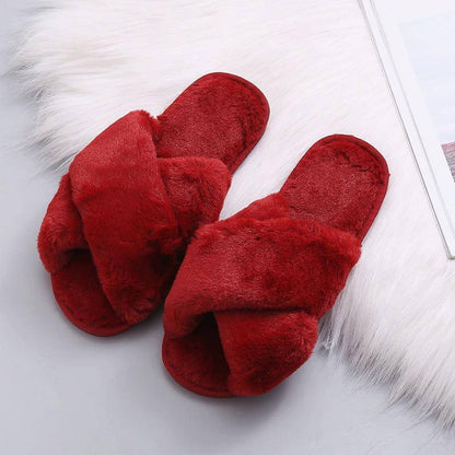 Winter Fur Slippers